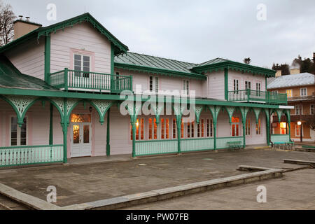 Jozef Dietl quadrato in Iwonicz-Zdroj. Polonia Foto Stock