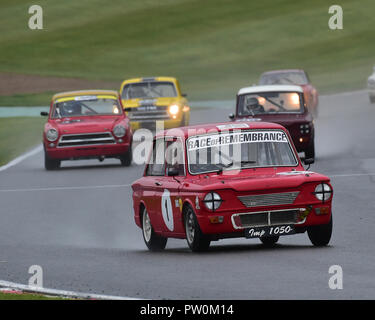 Steve Platts, cantante camosci, HSCC, HRSR, Storico Touring Cars, gara storica riunione, Brands Hatch, settembre 2018, automobili, Classic Cars Racing, Histo Foto Stock