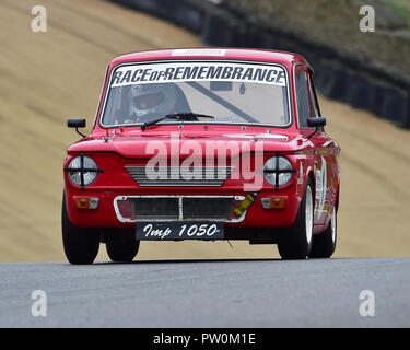 Steve Platts, cantante camosci, HSCC, HRSR, Storico Touring Cars, gara storica riunione, Brands Hatch, settembre 2018, automobili, Classic Cars Racing, Histo Foto Stock