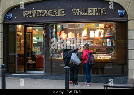 Preston, Lancashire. Regno Unito 12 Ott 2018. Patisserie Valerie sotto la minaccia di chiusura. Credito: MediaWorldImages/AlamyLiveNews Foto Stock