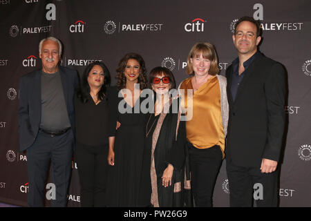 2018 PaleyFest caduta anteprime TV - NBC presso il Paley Centre for Media il 10 settembre 2018 a Beverly Hills, CA dotata di: Brian George, Aseem Batra, Madhur Jaffrey, Sarayu blu, Julie Anne Robinson, Paul Adelstein dove: Beverly Hills, in California, negli Stati Uniti quando: 10 set 2018 Credit: Nicky Nelson/WENN.com Foto Stock