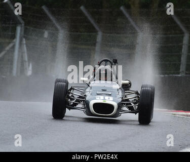 Rob Smith, Merlyn Mk20, storica Formula Ford, HFF, HSCC, gara storica riunione, Brands Hatch, settembre 2018, automobili, Classic Cars Racing, Storico Rac Foto Stock