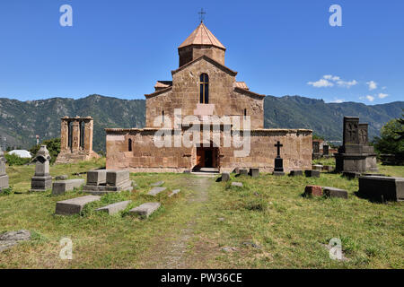 Armenia, Odzun Chiesa in Armenia vicino Alawerdi, vi secolo Foto Stock