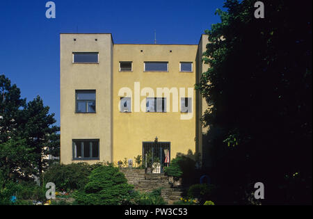 Wien, Haus Steiner von Adolf Loos, 1910, Aufnahme vor der Rekonstruktion 1994 Foto Stock