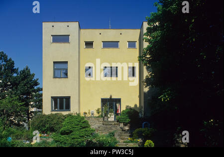 Wien, Haus Steiner von Adolf Loos, 1910, Aufnahme vor der Rekonstruktion 1994 Foto Stock