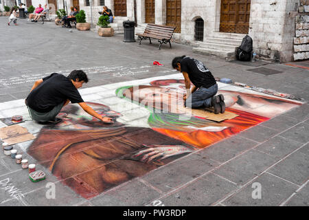 Street Art Italia Foto Stock