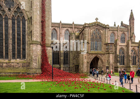 Finestra di pianto, Cattedrale di Hereford Foto Stock