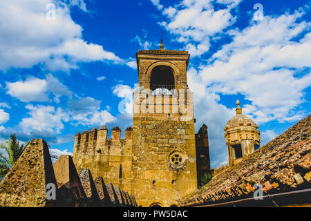 Tributo Tower - Alcazar dei monarchi cristiani, Cordoba Foto Stock