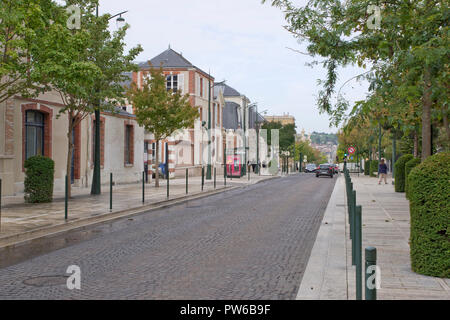Avenue de Champagne, Epernay Foto Stock