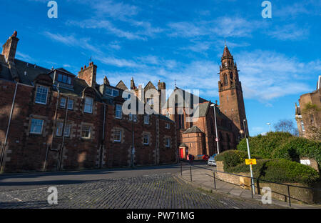 La chiesa del Belford hostel, Belford Road, Edimburgo, Scozia, Regno Unito Foto Stock