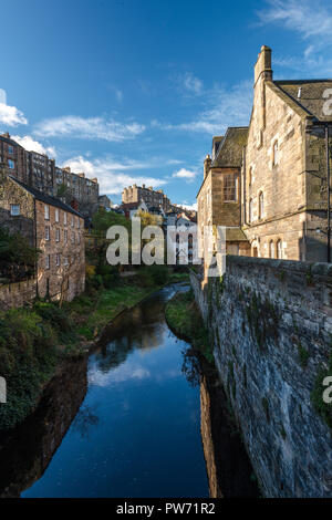 Bells Brae, Lothian, Dean Village, Edimburgo, Scozia, Regno Unito Foto Stock