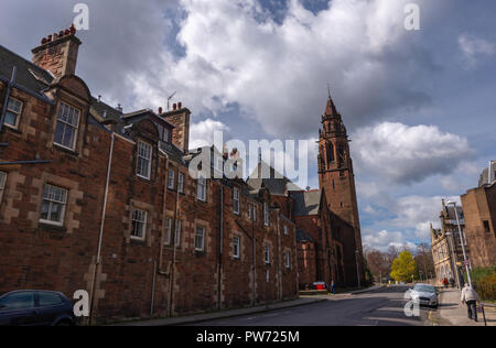 La chiesa del Belford hostel, Belford Road, Edimburgo, Scozia, Regno Unito Foto Stock