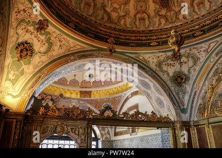 Il Topkapı Palace è un grande e fantastico museo ad Istanbul in Turchia. Foto Stock