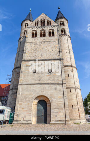 Unser Lieben Frauen convento in base a Magdeburg / Germania Foto Stock