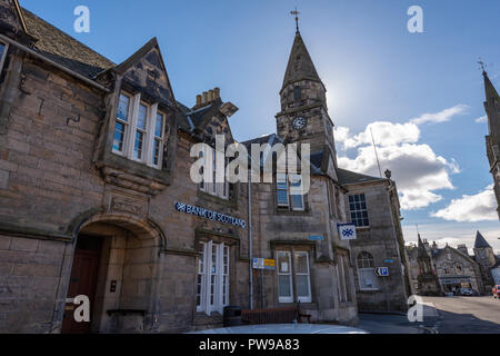 Falkland chiesa parrocchiale, Falkland, Fife, colline di Lomond Scozia, Regno Unito Foto Stock