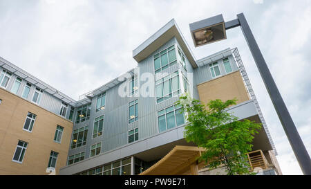 Moderno edificio dormitorio presso la Colorado School of Mines in Golden, Colorado Foto Stock