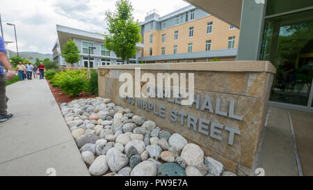 Moderno edificio dormitorio presso la Colorado School of Mines in Golden, Colorado Foto Stock