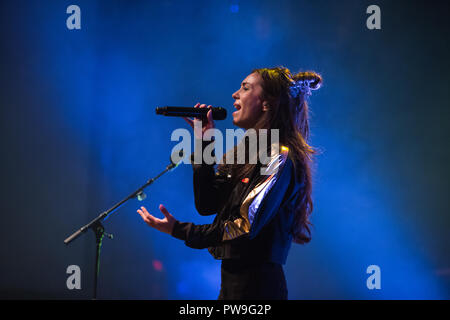 Il cantante Amy Shark esegue in Toronto Foto Stock