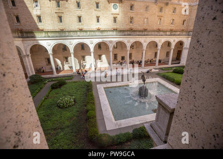 Boston Public Library, Back Bay di Boston Foto Stock