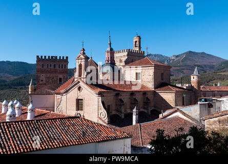 Il Monastero reale di Guadalupe. Cáceres. Extremadura. España. Foto Stock