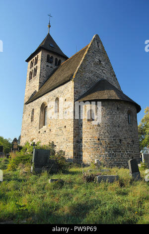 La chiesa romana di Pietro e Paolo in Porici, Repubblica Ceca Bohemia Foto Stock