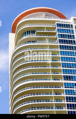 Miami Beach Florida,costa,mare,Continuum,grattacieli grattacieli edifici condominio appartamenti residenziali hous Foto Stock