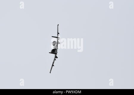 La Fairchild Republic A-10 Thunderbolt II "Warthog' è un attacco a terra degli aeromobili della US Air Force e Air National Guard. Foto Stock