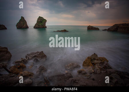 I due fratelli, costiera amalfitana Foto Stock