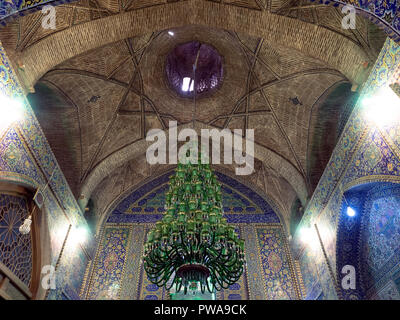 La moschea Seyyed interno, Isfahan, Iran Foto Stock