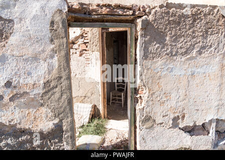 A Rodalquilar miniera d'oro, Cabo de Gata Almeria Foto Stock