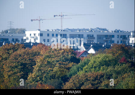 Residenziale Multifamily in Gdansk, Polonia. Il 13 ottobre 2018 © Wojciech Strozyk / Alamy Stock Photo Foto Stock