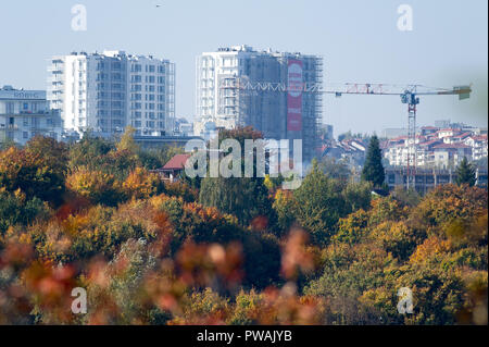 Residenziale Multifamily in Gdansk, Polonia. Il 13 ottobre 2018 © Wojciech Strozyk / Alamy Stock Photo Foto Stock