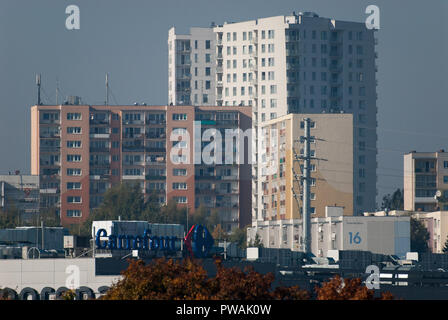 Residenziale Multifamily in Gdansk, Polonia. Il 13 ottobre 2018 © Wojciech Strozyk / Alamy Stock Photo Foto Stock