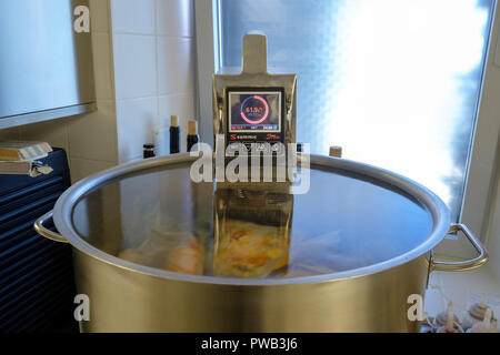 Sammic sous vide bagnomaria circolatore fornello Foto Stock