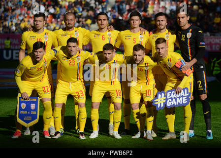 Bucarest, Romania. Xiv oct, 2018. Romania vs Serbja Nazioni Uefa League 14.10.2018 Credito: Cristian Stavri/Alamy Live News Foto Stock