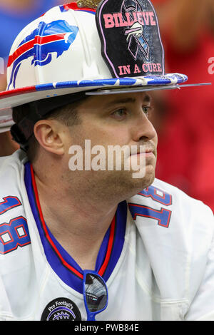 Houston, TX, Stati Uniti d'America. Xiv oct, 2018. A Buffalo Bills ventola durante il quarto trimestre contro Houston Texans al NRG Stadium di Houston, TX. John Glaser/CSM/Alamy Live News Foto Stock