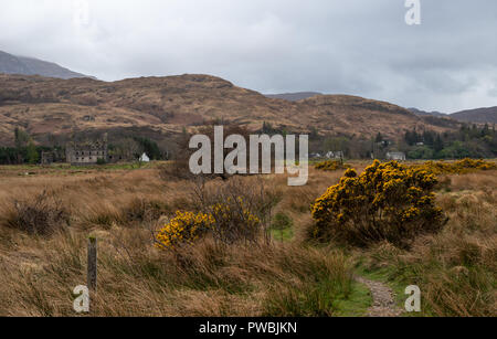 La Caserma Bernera, Glenelg, West Highlands, Scotland, Regno Unito Foto Stock