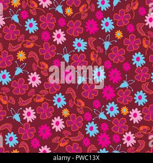 Fiori Collection-Flowers in fiore Illustrazione Vettoriale