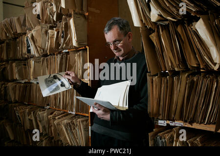 British fotografo Magnum Martin Parr raffigurato in Brighton, East Sussex, Regno Unito. Foto Stock