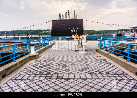 Il Submarine Force Library & Museum   Groton, Connecticut, Stati Uniti d'America Foto Stock