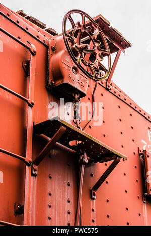 Il Museo della Ferrovia della Nuova Inghilterra   Thomaston, Connecticut, Stati Uniti d'America Foto Stock