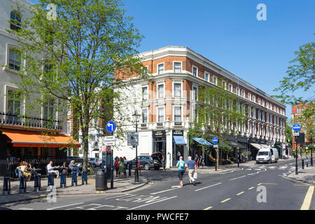 Clifton Road, Little Venice, Maida Vale, City of Westminster, Greater London, England, Regno Unito Foto Stock