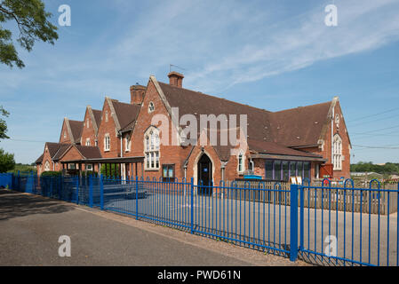 Feckenham prima C di E SCUOLA, Feckenham, Worcestershire, England, Regno Unito, Europa Foto Stock