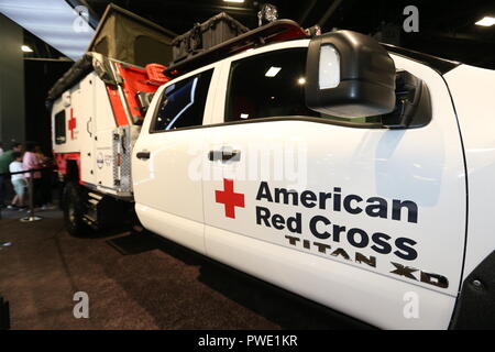 Miami Beach, FL, Stati Uniti d'America. Xiii oct, 2018. Miami International Auto Show al Miami Beach Convention Center in ottobre 13, 2018 a Miami Beach, in Florida. Persone: atmosfera Credito: Hoo Me.Com/Media punzone/Alamy Live News Foto Stock