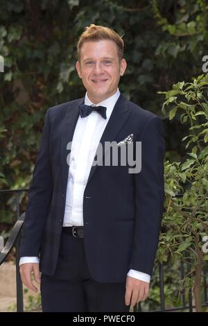 Italia, Roma, 16 Ottobre 2018 : Photocall del film "Euforia" nella foto Andrea Germani Foto © Fabio Mazzarella/Sintesi/Alamy Live News Foto Stock
