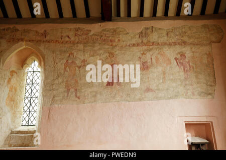 St Oswalds Chiesa, Widford, Oxfordshire Foto Stock