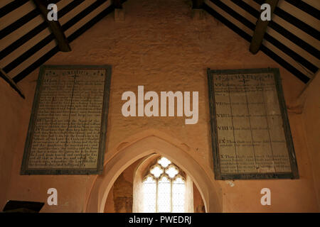 St Oswalds Chiesa, Widford, Oxfordshire Foto Stock