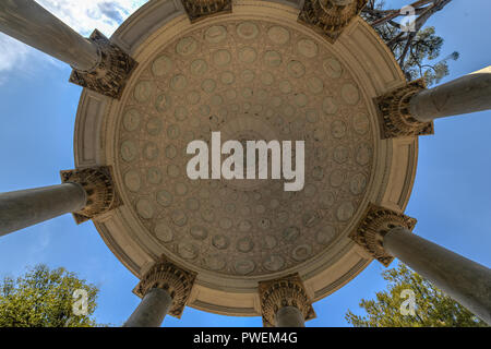 Tempio di Diana nel parco di Villa Borghese, Roma, Italia. Foto Stock