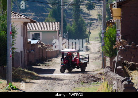 Yuncaypata Village, vicino a Cuzco, Perù Foto Stock