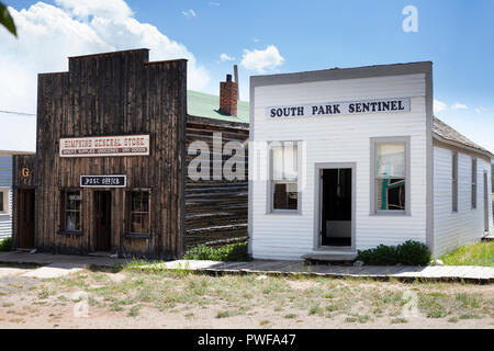 South Park Sentinella, ufficio postale e General Store Foto Stock